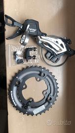 Cambio anteriore Shimano SLX + corone. Nuovi