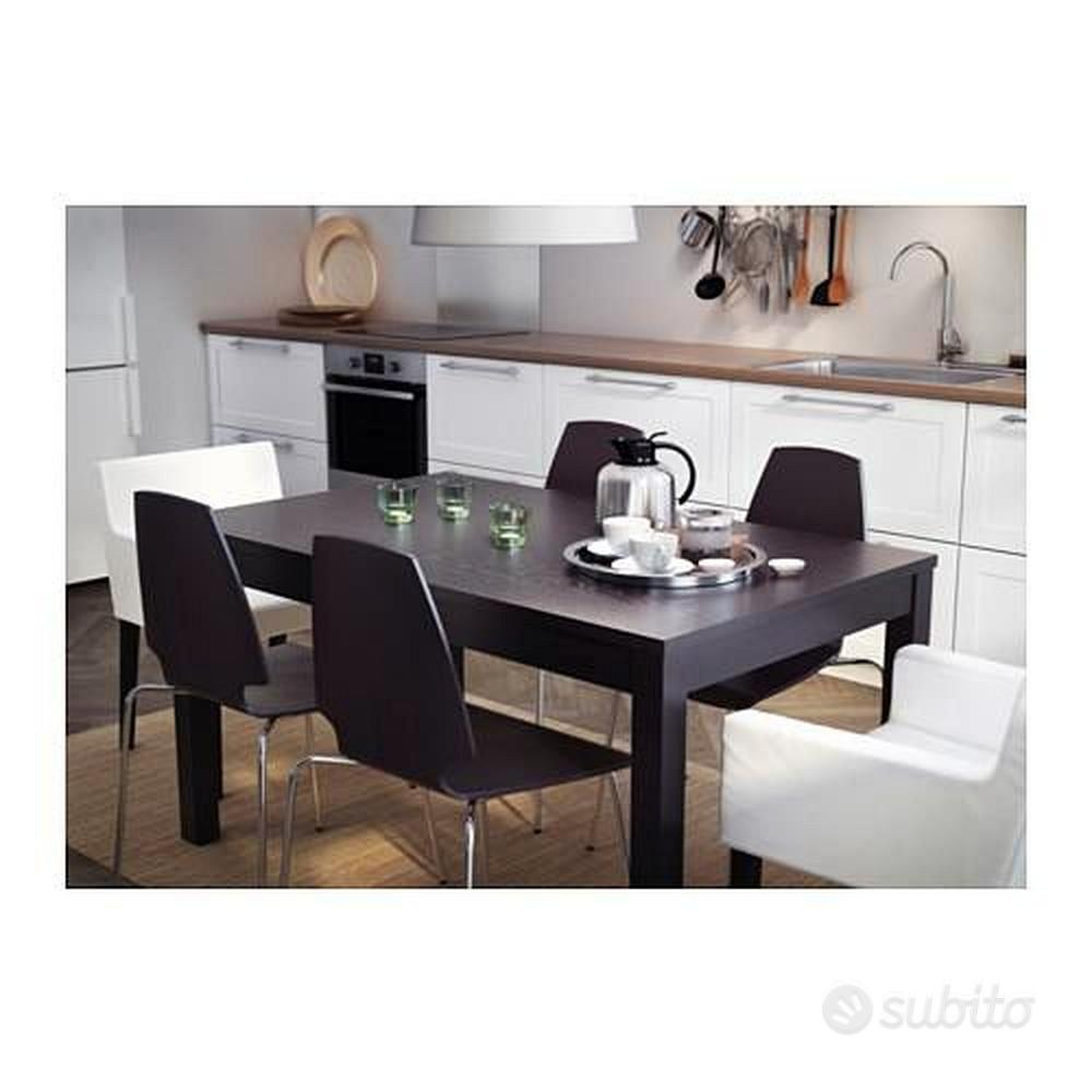 Tavolo allungabile IKEA BJURSTA + 8 sedie - Arredamento e Casalinghi In  vendita a Trento