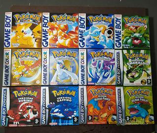 box a scelta Pokemon gameboy (leggi descrizione)