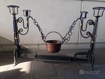 Alare completo di paiolo