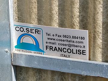 3 serre professionali e resistenti