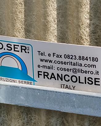3 serre professionali e resistenti
