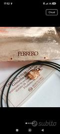 Ciondolo Ferrero Rocher placcato oro 24k - RARO