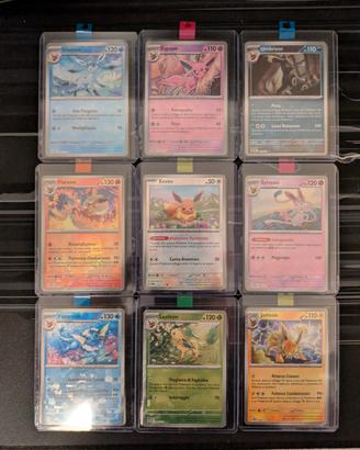 Pokémon FULL SET Masterball Eevelutions ITA