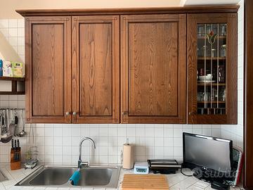 Pensili cucina in legno