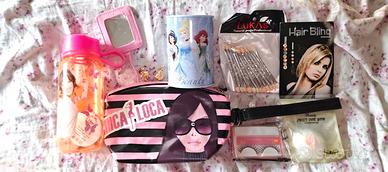 Set accessori beauty e tempo libero