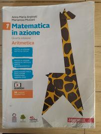 Libro scuola media Matematica in azione 
