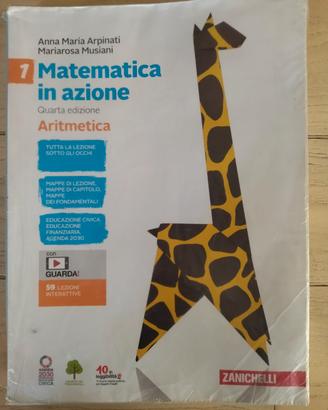 Libro scuola media Matematica in azione 