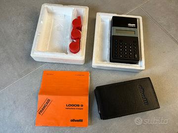 Calcolatrice Olivetti Logos 9 vintage