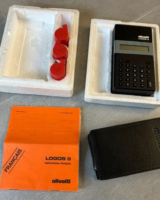 Calcolatrice Olivetti Logos 9 vintage