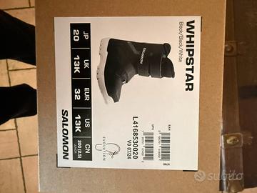 Scarponi snowboard bimbo salomon whipstar  32