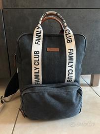 Zaino cambio pannolino Family Club Black