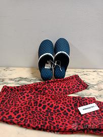 1paio di Leggings e 1 paio di pantofole 36-37