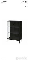 Vetrina ikea nera