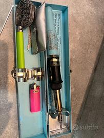 Weller Pyropen Piezo saldatore gas con valigetta