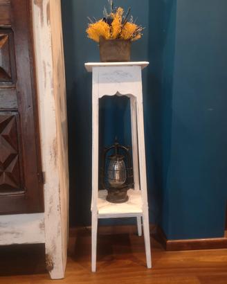 Alzatina porta vaso shabby