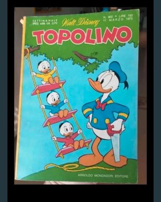 antico e raro fumetto Topolino del 1973
