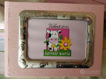 Album foto con cornice in argento