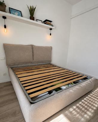 LETTO MATRIMONIA CONTENITORE