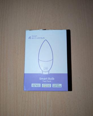 Confezione da due lampadine LED Wi-Fi smart E14
