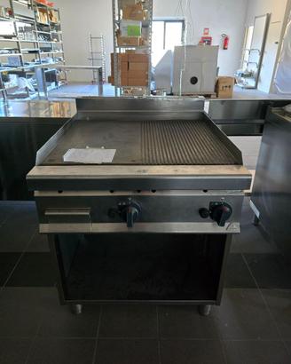 Frytop a GAS Berto's piastra liscia e rigata