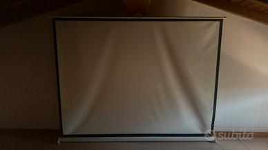 Telo per videoproiettore a rullo - circa 200 x 160
