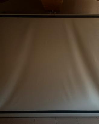 Telo per videoproiettore a rullo - circa 200 x 160