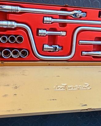 Snap On Tools set bussole e cricchetto vintage