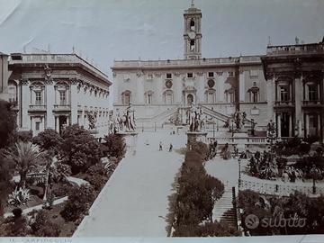 Fotografia antica Campidoglio di Anderson