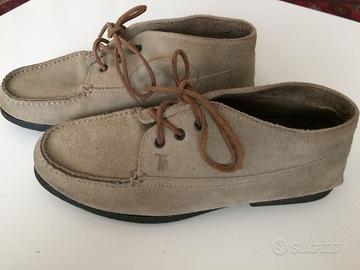 TOD'S MOCASSINO, COLOR CORDA, TAGLIA 40 (7,5).