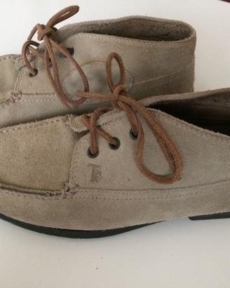 TOD'S MOCASSINO, COLOR CORDA, TAGLIA 40 (7,5).