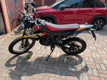 Moto incidentata 4t