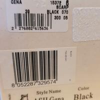 Stivaletti da donna neri  ditta ASH mod Gena