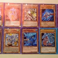 10 carte yu-gi-oh rare e prime edizioni