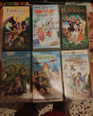 21 VHS: Disney e altri classici