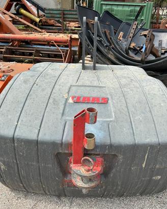 Zavorra originale Claas da 9 quintali