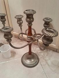 Coppia di candelabri 