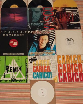 Vasco Rossi Lotto 10 x Vinile 12