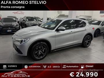 Alfa Romeo Stelvio 2.2 160 CV AT8 RWD FINANZIABILE