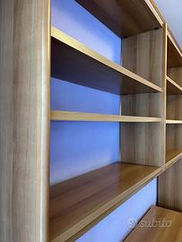 LIBRERIA e SCRIVANIA in Legno