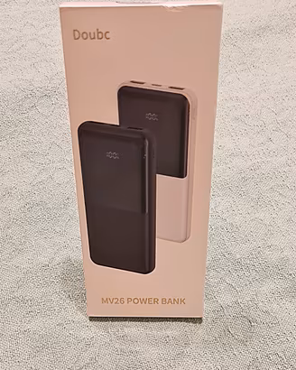Power Bank Doubc Modello MV26 da 10.000 mAh