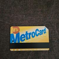 MetroCard New York exp. 08/31/26
