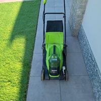tagliaerba a batteria greenworks 40v 4ah no spediz