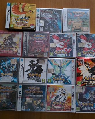 Giochi Pokemon SIGILLATI/SEALED Nintendo pal ITA!