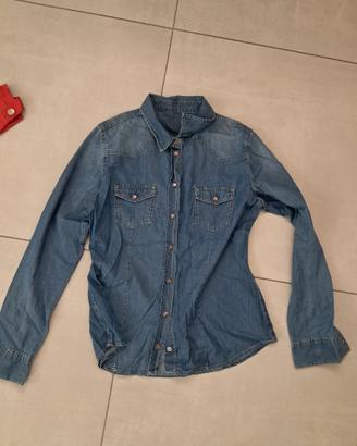 camicia di jeans donna 