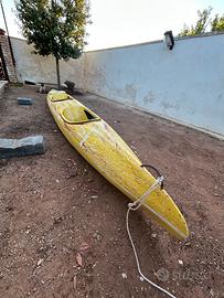 Canoa biposto in vetroresina