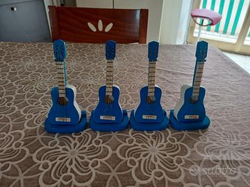 mandolini e chitarre in legno 