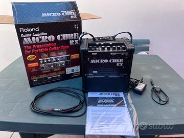 Amplificatore per chitarra Roland micro cube rx