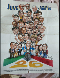 Poster Juventus Facce da Scudetto