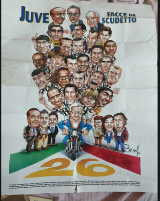 Poster Juventus Facce da Scudetto